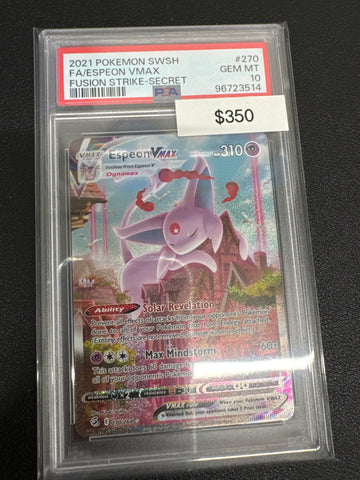 Pokemon Espeon VMAX 270/264 PSA 10