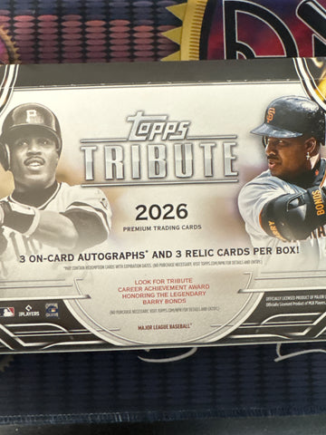 2026 Topps Tribute MLB hobby