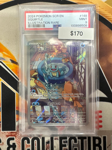 Pokemon Squirtle 148/142 PSA 9