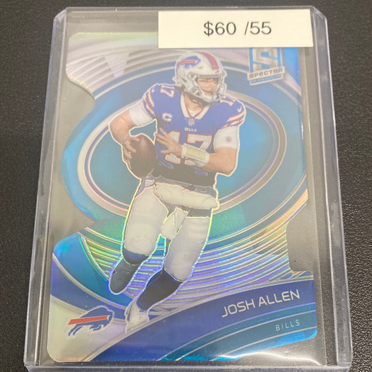 2021 Spectra Josh Allen die cut /55