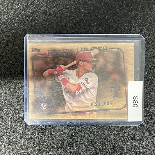 2023 MLB Josh Jung Topps Heavy Lumber