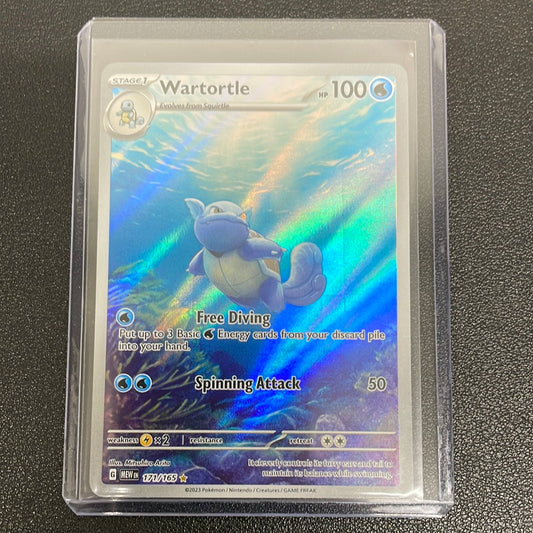 Pokémon Wartortle Illustration Rare (151) 171/165