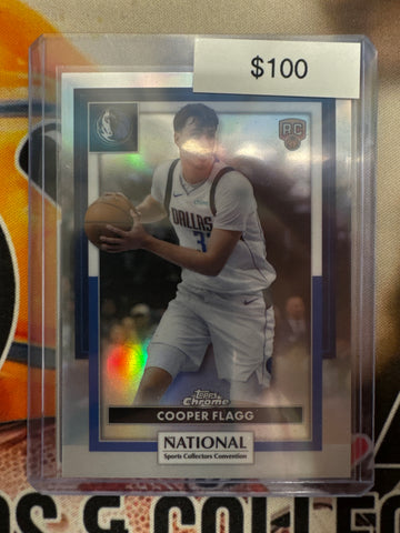 2026 Topps Chrome NBA X The National Cooper Flagg Rookie Refractor