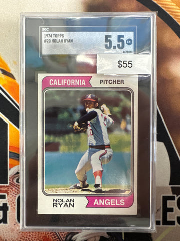 1974 Topps MLB Nolan Ryan SGC 5.5