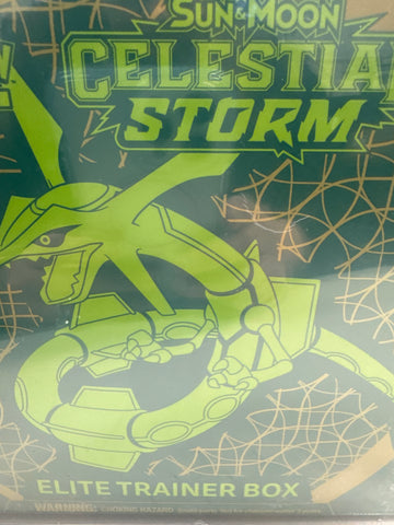 Pokemon Celestial Storm ETB elite trainer box