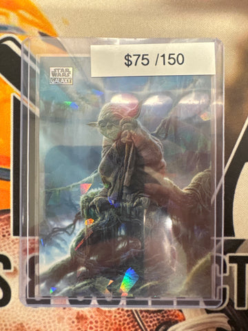 2026 Topps Chrome Star Wars Galaxy Life In Exile Cracked Ice Refractor /150