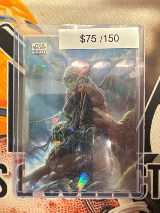 2026 Topps Chrome Star Wars Galaxy Life In Exile Cracked Ice Refractor /150