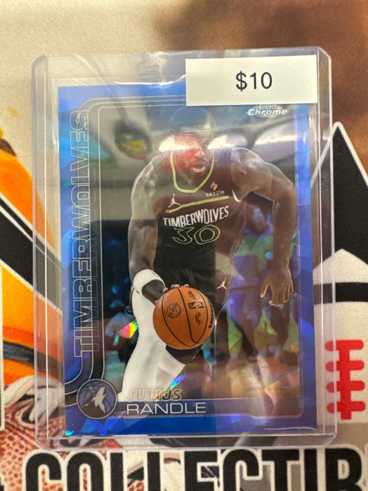2025-26 Topps Chrome Sapphire NBA Julius Randle