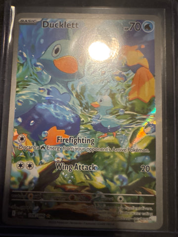 Pokemon Ducklett 109/086 White Flare