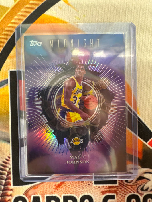 2025-26 Topps Midnight NBA Magic Johnson Insomnia SSP