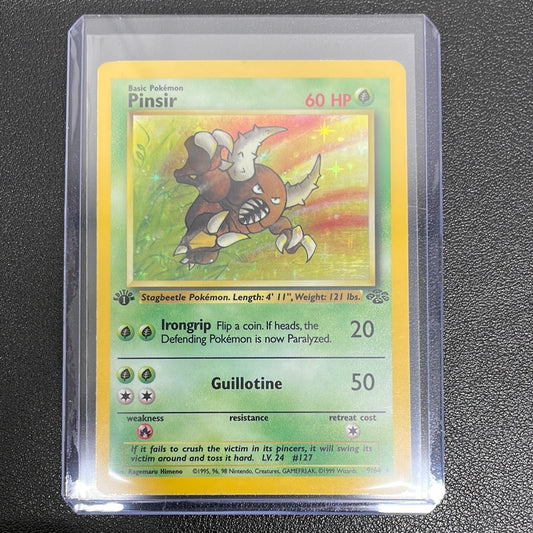 Pokémon 1st Edition Pinsir (Jungle) 9/64