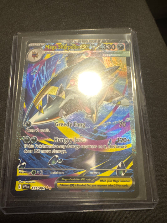 Pokemon Mega Sharpedo ex 127/094 Phantasmal Flames