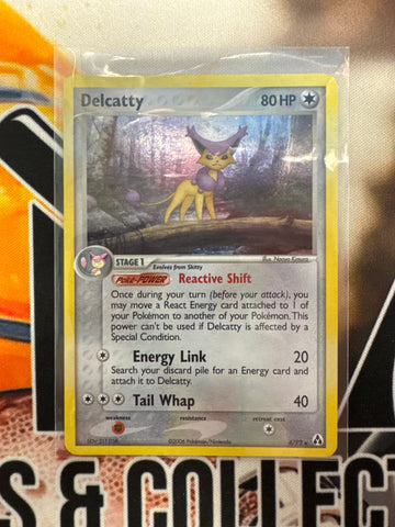 Pokémon Delcatty 4/92 Legend Maker Holo