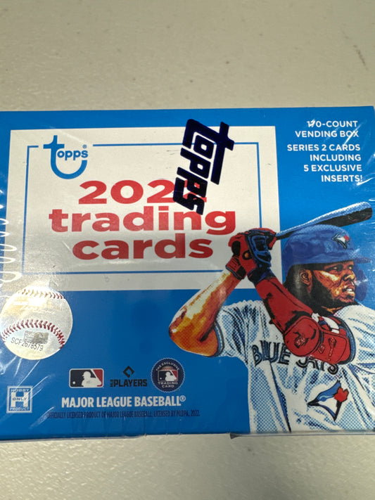 2022 Topps MLB vending box