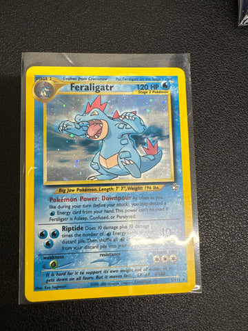 Pokémon Feraligatr Neo Genisis Holo 5/111 NM