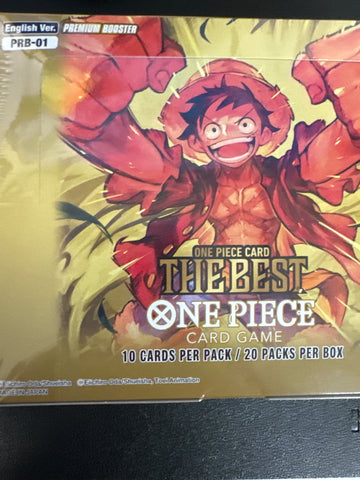 One Piece The Best booster box PRB-01