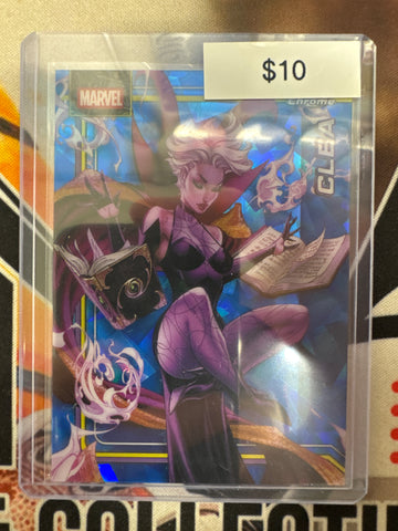 2026 Topps Chrome Marvel Sapphire Clea Base