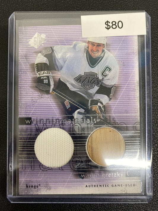 2001 Upper Deck SPX Wayne Gretzky Winning Materials