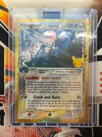 Pokémon Metagross Delta Species 30th Anniversary Classic Collection 11/113 NM
