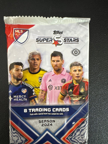 2024 Topps MLS Super Stars single hobby pack