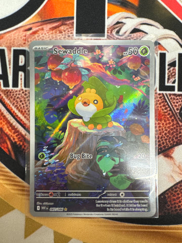 Pokémon Sewaddle 087/086 White Flare