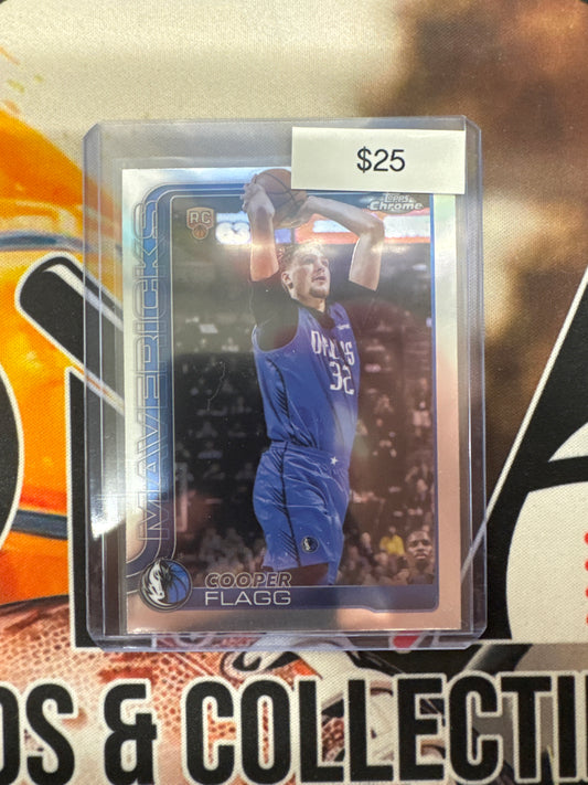 2025-26 Topps Chrome NBA Cooper Flagg Rookie