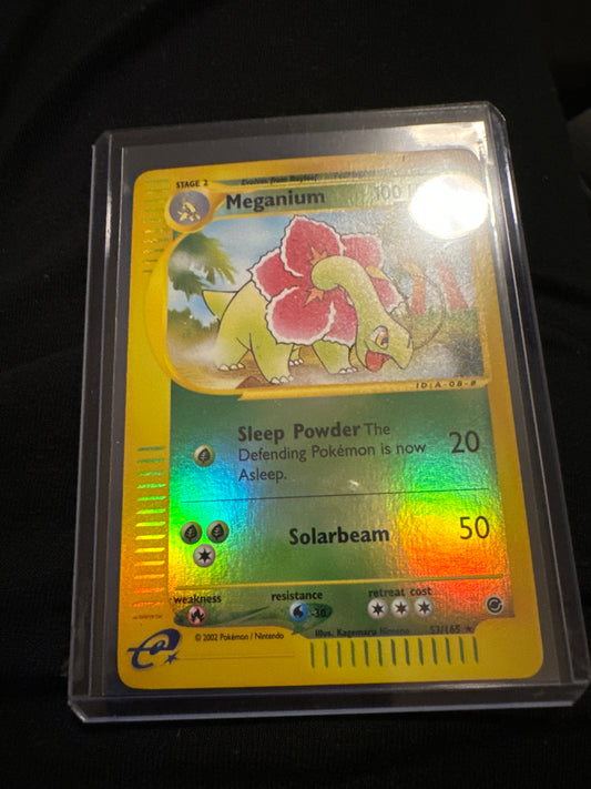 Pokémon Meganium Reverse Holo Expedition 53/165