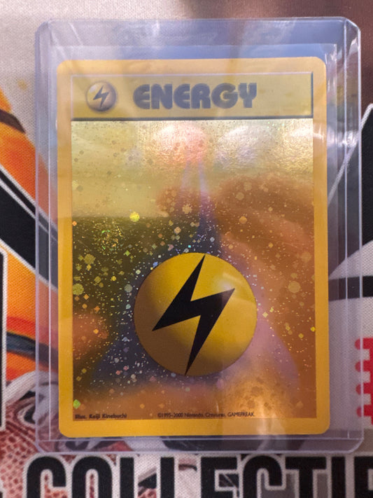 Pokémon Lightning Energy (WOTC 2002 League Promo) League & Championship Swirl LP