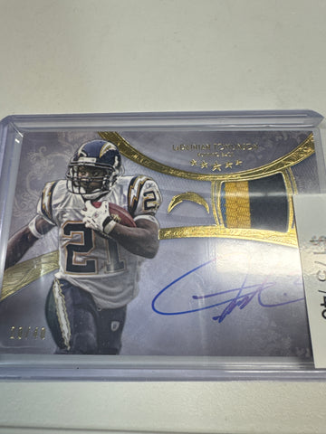 2013 Topps Five Star Signatures patch card auto /40