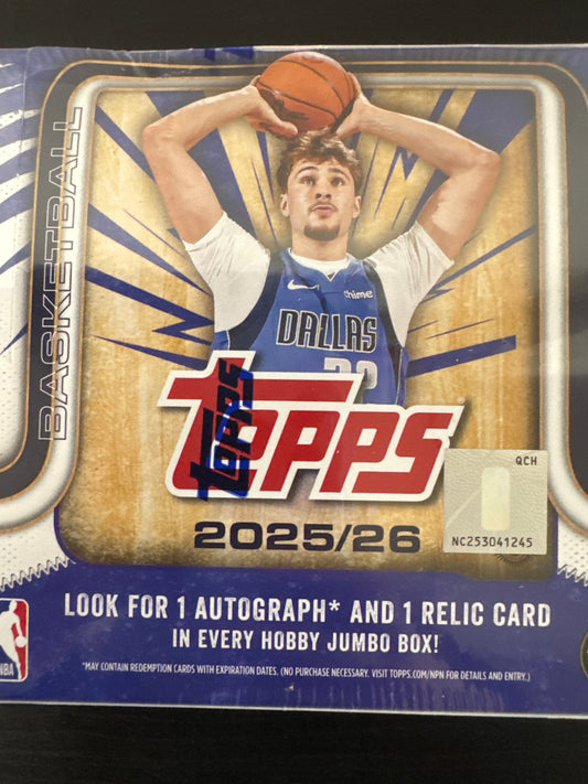 2025-26 Topps NBA Flagship Jumbo hobby