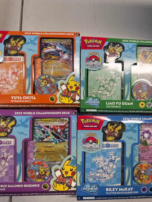 Pokemon 2025 World Championship Deck