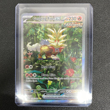 Pokémon Gouging Fire ex Special Illustration Rare (Temporal Forces) 204/162