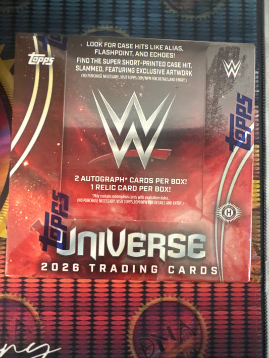 2026 Topps Universe WWE hobby