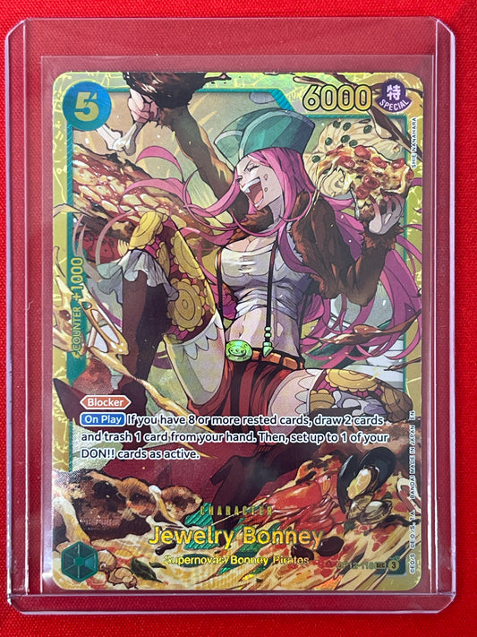 One Piece Jewelry Bonney Secret Rare Legacy Of The Master OP12-118