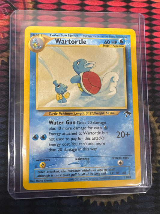 Pokémon Wartortle Southern Islands 15/18