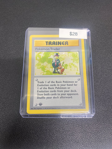 Pokémon Trader Base Set 1st Edition Shadowless 77/102