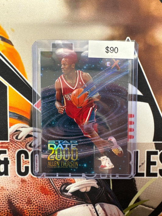1997 Skybox Ex2000 Allen Iverson Star Date 2000