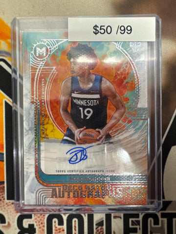 2026 Topps Motif Basketball Joan Beringer Deco Rated Autographs Rookie Refractor /99
