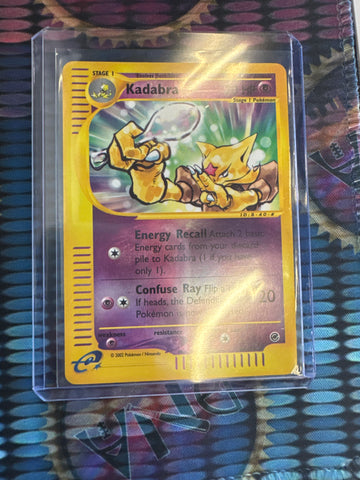 Pokemon Kadabra 84/165 reverse holo expedition LP