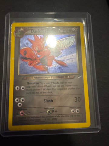 Pokémon Dark Scizor Holo Neo Destiny 9/105 MP-HP