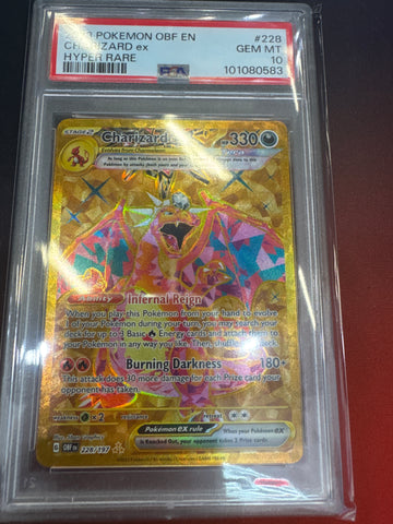 Pokemon Charizard ex 228/197 PSA 10
