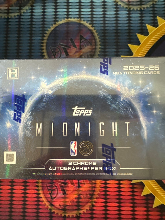 2025-26 Topps Midnight NBA hobby