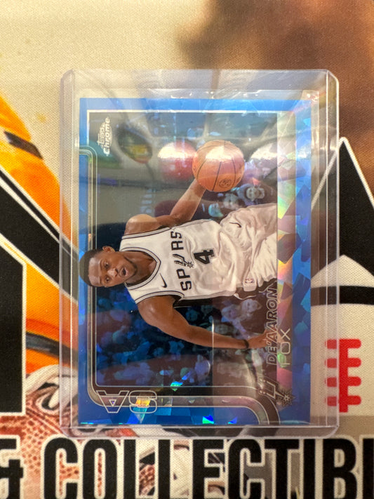 2025-26 Topps Chrome Sapphire NBA De’Aaron Fox