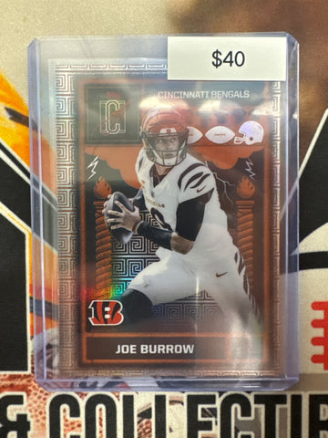 2025 Topps Signature Class NFL Joe Burrow Odyssey SSP
