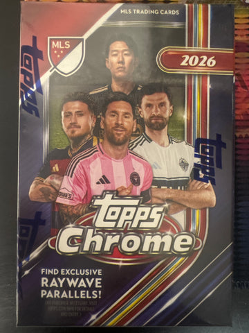 2026 Topps Chrome MLS blaster