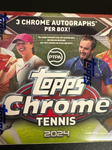 2024 Topps Chrome Tennis Breaker’s Delight