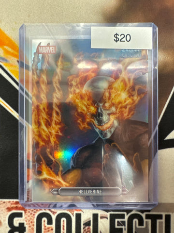 2026 Topps Chrome Marvel Hellverine FanFare Card SP
