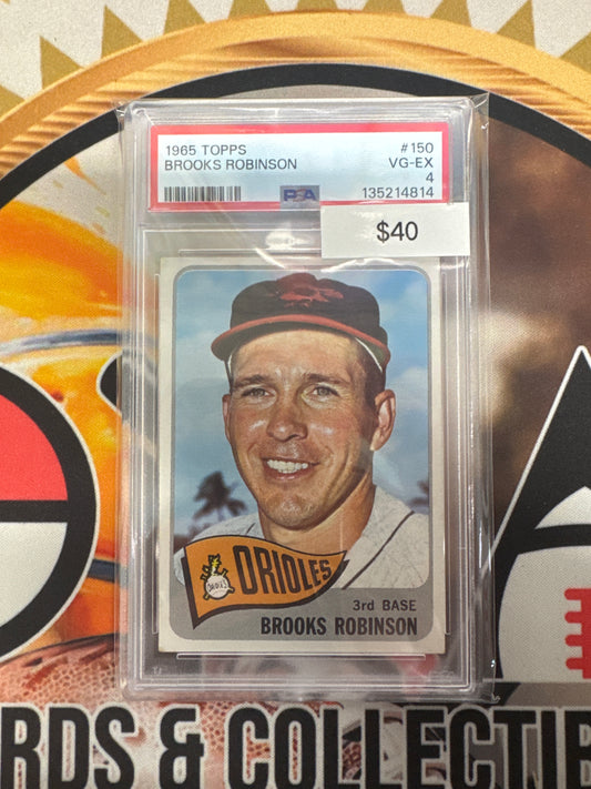 1965 Topps MLB Brooks Robinson PSA 4
