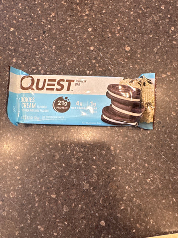 Cafe Quest Bar Cookies & Cream