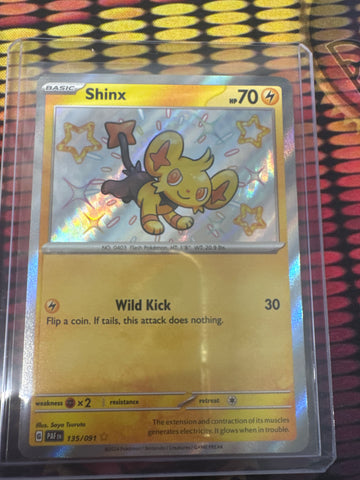 Pokemon Shinx 135/091 Paldean Fates